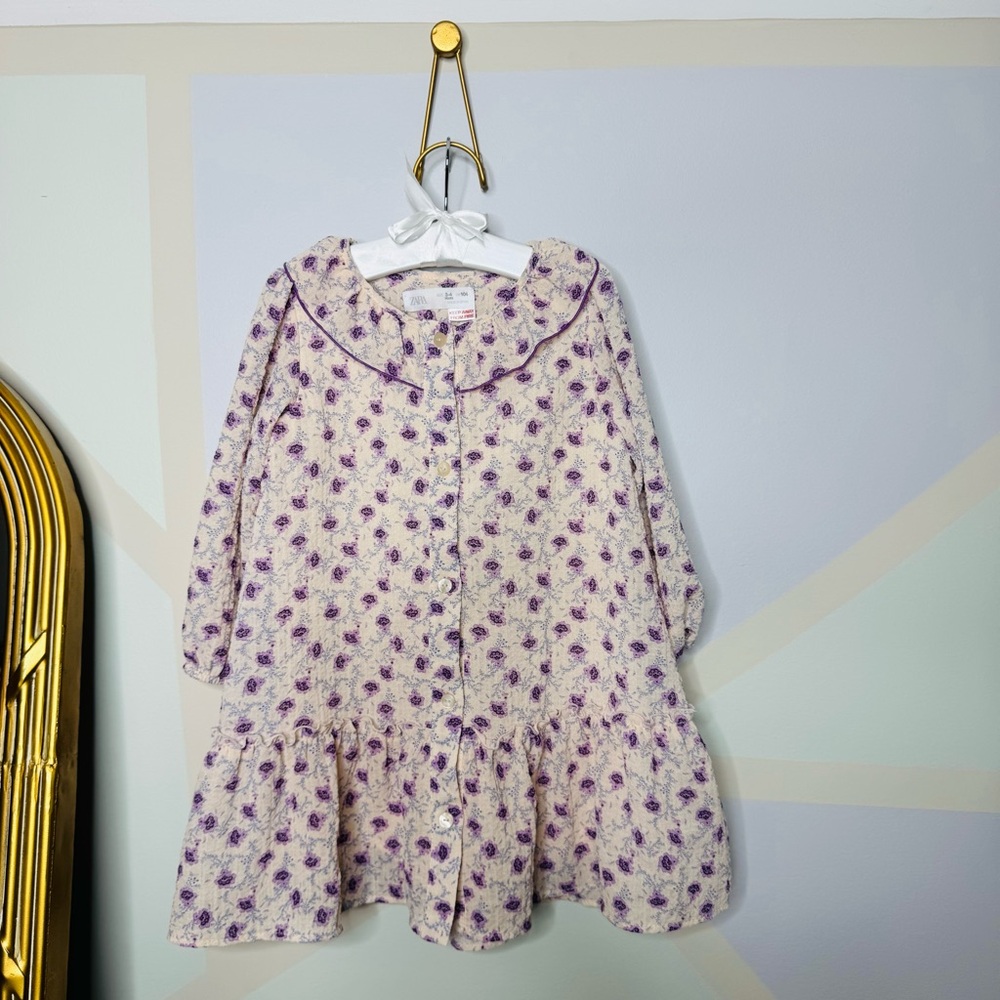 Girl floral Zara dress